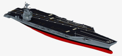 航空母舰模型黑色航空母舰模型高清图片