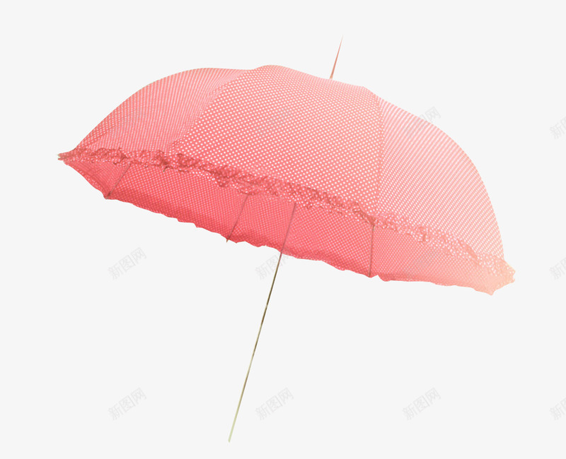 红色雨伞png免抠素材_新图网 https://ixintu.com 红色花边太阳伞 防嗮 防雨