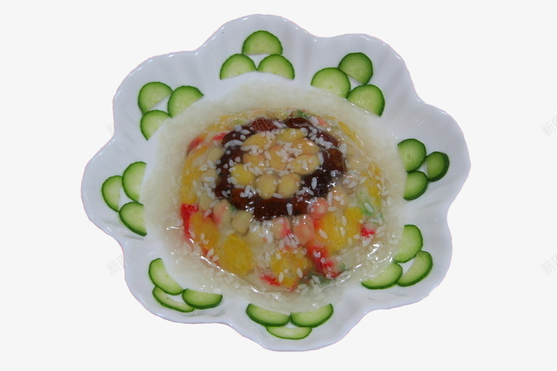 一盘八宝饭png免抠素材_新图网 https://ixintu.com 八宝饭 甜品 米饭 节日食物