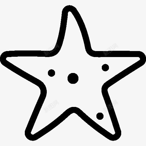 动物海星图标png_新图网 https://ixintu.com animals starfish 动物 星海标志 海星