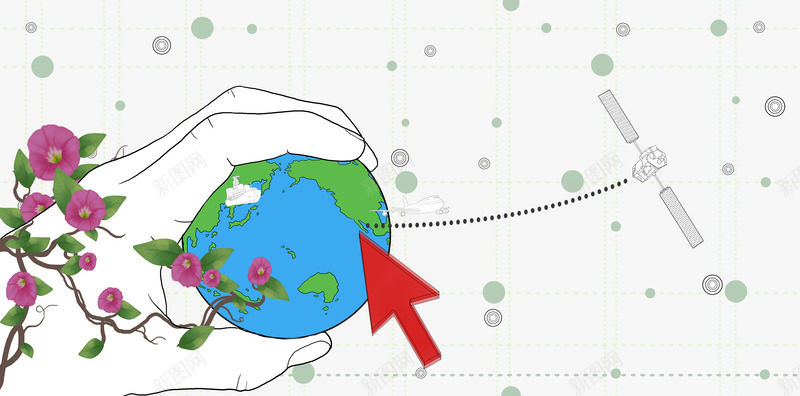 创意地球手势psd免抠素材_新图网 https://ixintu.com 创意地球 商业金融 手势 现代商务 现代科技 连通世界