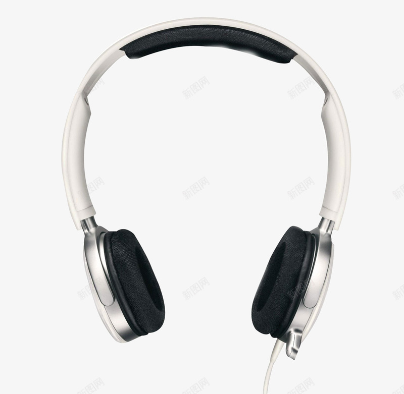 数码家电耳机png免抠素材_新图网 https://ixintu.com 产品实物 数码家电 白色 耳机