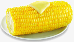 甜点黄色玉米高清图片