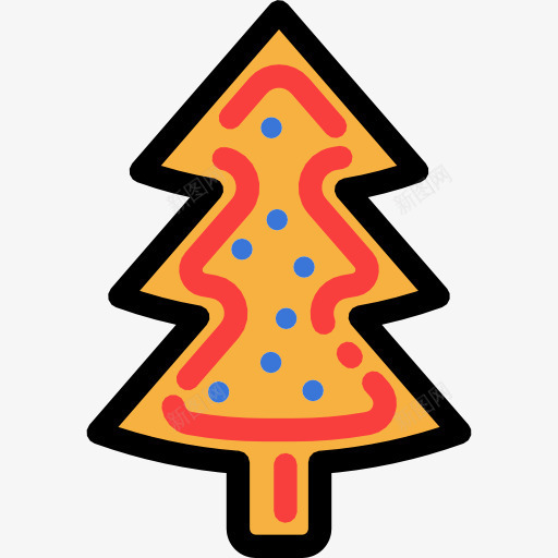 饼干图标png_新图网 https://ixintu.com 圣诞树 圣诞面包 甜 甜点 食品 饼干