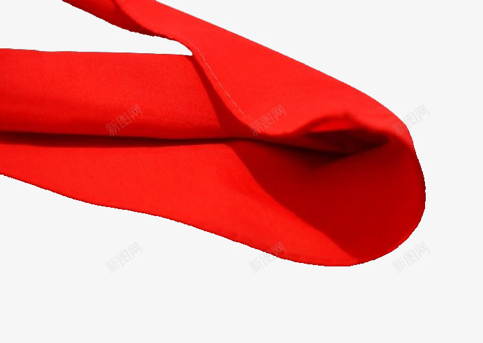 红领巾一角png免抠素材_新图网 https://ixintu.com 红布 红色 红领巾