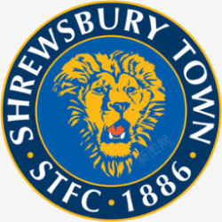 Shrewsbury什鲁斯伯里镇英国足球俱乐部图标高清图片