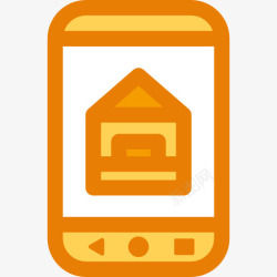房地产手机彩信手机图标高清图片