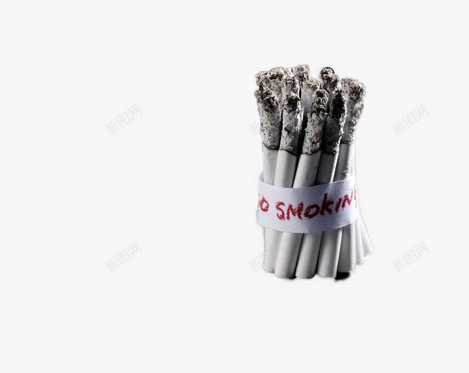 捆着的烟png免抠素材_新图网 https://ixintu.com 健康 创意 点燃 造型 香烟
