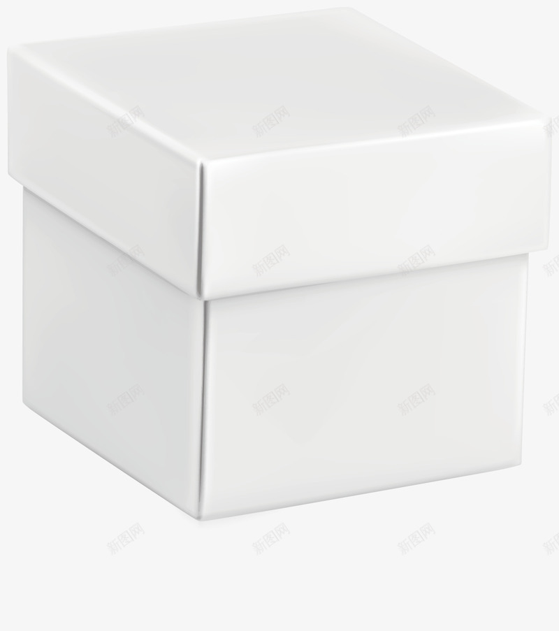 白色纸箱AI图矢量图eps免抠素材_新图网 https://ixintu.com 方形纸盒 白色纸箱 纸箱AI图 矢量图