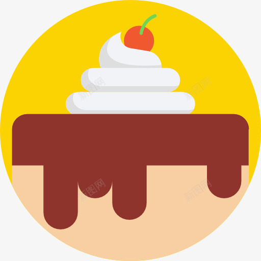 蛋糕图标png_新图网 https://ixintu.com 切片 甜 甜点 蛋糕 面包 食品 食物和餐厅