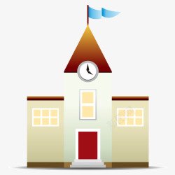 学校建筑素材