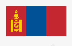 蒙古国旗素材