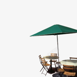 太阳伞桌椅素材