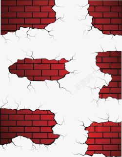 方砖插图红砖方墙高清图片
