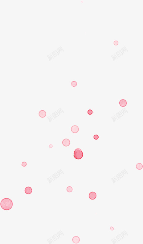 飘扬的红色气泡造型合成png免抠素材_新图网 https://ixintu.com 合成 气泡 红色 造型 飘扬