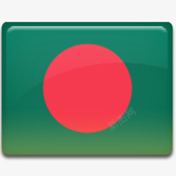 孟加拉国孟加拉国国旗最后的旗帜高清图片