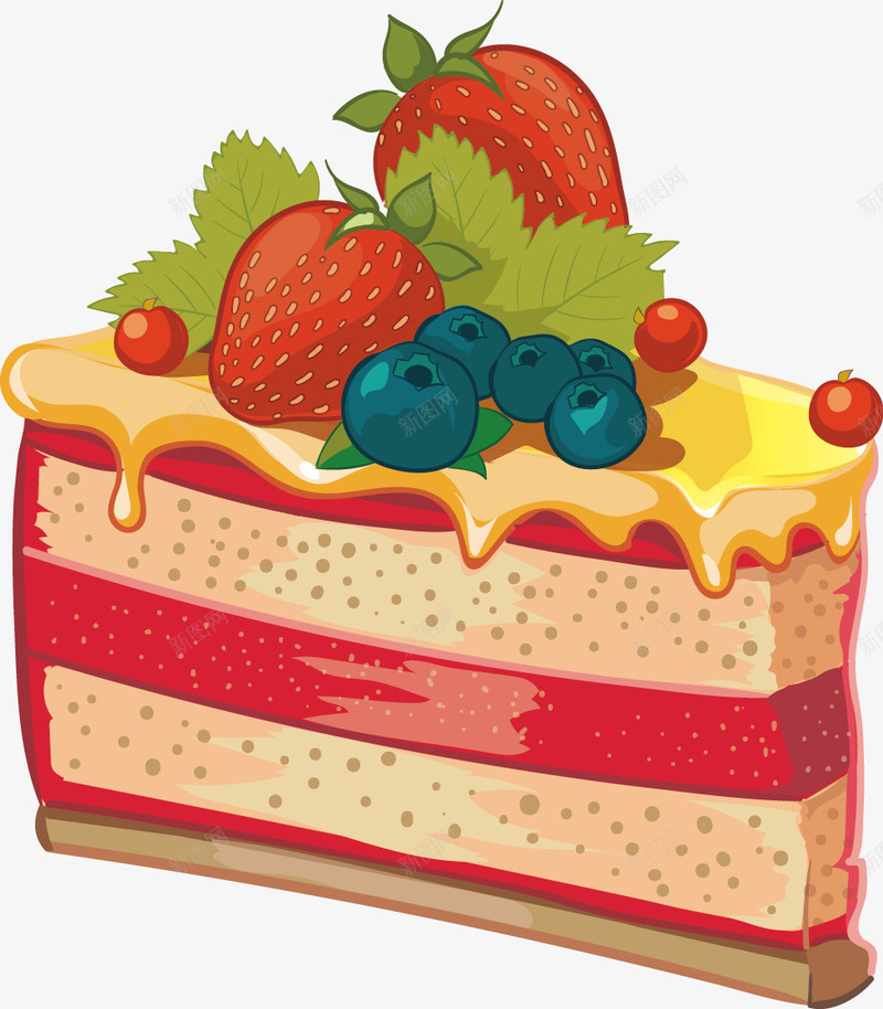 甜品蛋糕矢量图ai免抠素材_新图网 https://ixintu.com 甜品 甜品蛋糕 甜甜圈 美食 蛋糕 矢量图