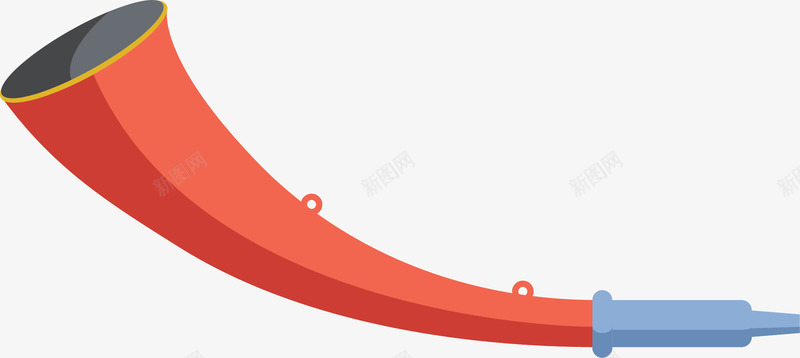 长筒喇叭矢量图ai免抠素材_新图网 https://ixintu.com 助威喇叭 呐喊助威 喇叭声音 足球 足球喇叭 长筒 矢量图