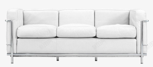 白色沙发家具png免抠素材_新图网 https://ixintu.com 家具 欧式 沙发