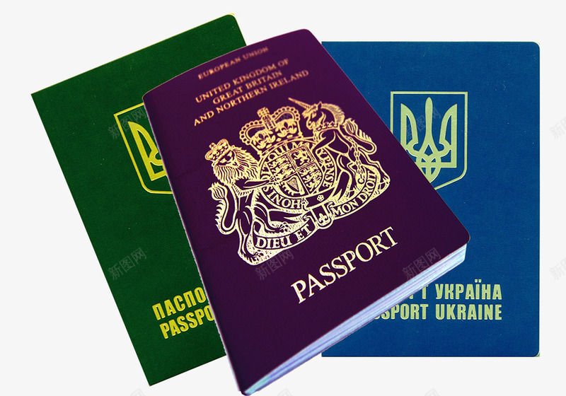 国外护照png免抠素材_新图网 https://ixintu.com passport 国外 护照 护照封皮 证件照