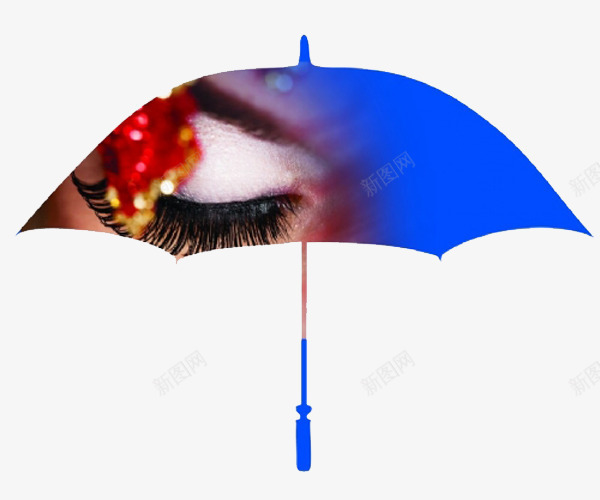 眼睛的保护伞png免抠素材_新图网 https://ixintu.com 保护 保护伞 眼睛 蓝色 雨伞