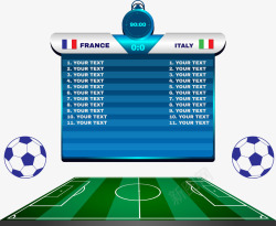 法国意大利实况足球高清图片