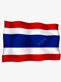 泰国国旗旗帜素材