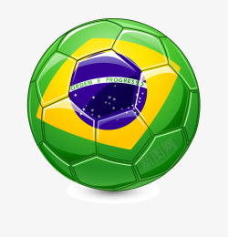 创意巴西足球素材