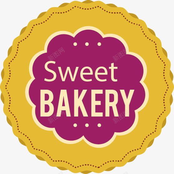 甜点糕点标签png免抠素材_新图网 https://ixintu.com 厨师帽 小麦 披萨 标签 烘培 甜点 食物