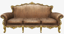 鎏金花纹欧式沙发鎏金花纹家具装饰高清图片