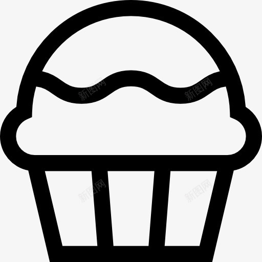 松饼图标png_新图网 https://ixintu.com 松饼 烘焙 甜 甜点 蛋糕 面包 食品 食品和餐厅