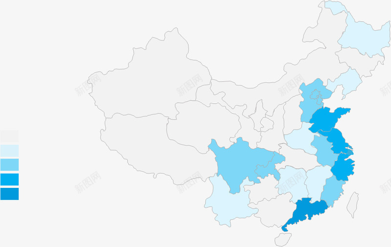 地图轮廓沿海png免抠素材_新图网 https://ixintu.com 分布 商业 地图轮廓 沿海