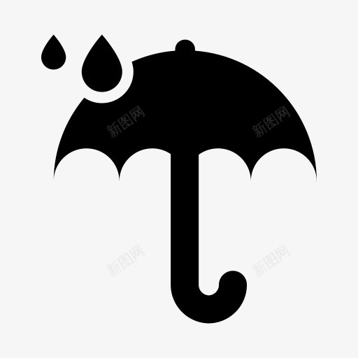 dropletts预测雨伞天气glypho免费图标png_新图网 https://ixintu.com Dropletts dropletts forecast rain umbrella weather 伞 天气 雨 预测