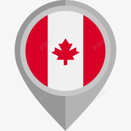 加拿大图标png_新图网 https://ixintu.com 加拿大 占位符 国家 旗 旗帜 民族