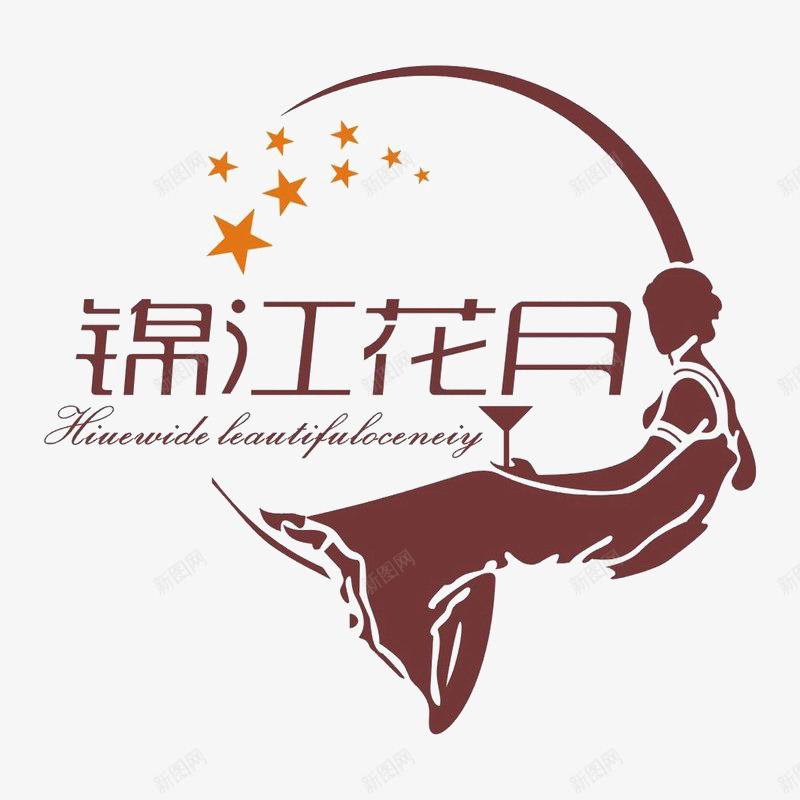 锦江华日标识图标png_新图网 https://ixintu.com logo 地产 排版设计