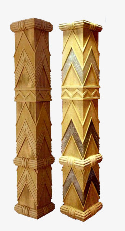 长方柱标签方形装饰柱高清图片