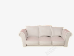 白沙发座椅素材