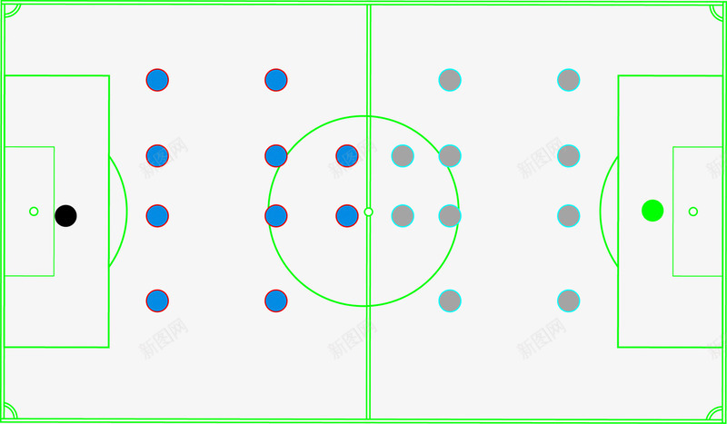 足球场png免抠素材_新图网 https://ixintu.com 体育 体育场 场地 布阵 球场 足球场