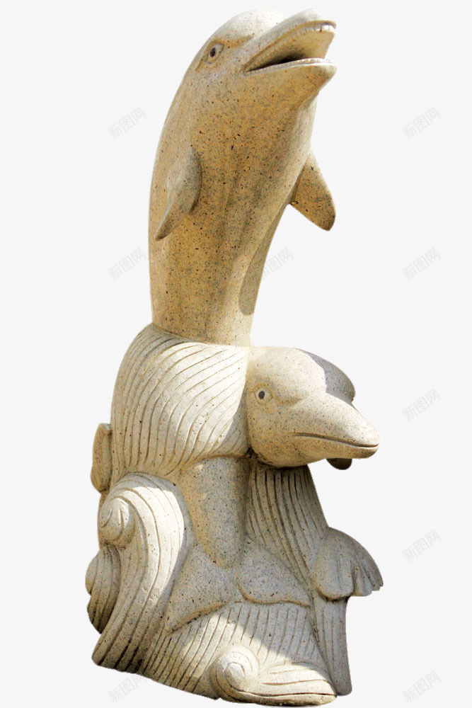 海豚雕像png免抠素材_新图网 https://ixintu.com 动物 海豚 雕像 雕塑 高清免费png素材