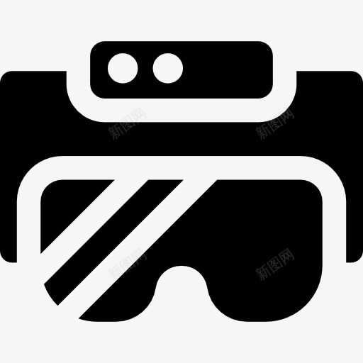 AR眼镜图标png_新图网 https://ixintu.com AR眼镜 多媒体 技术 数码 电子 虚拟现实