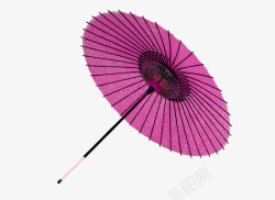 86PS紫色中国风雨伞装饰图案86PS高清图片