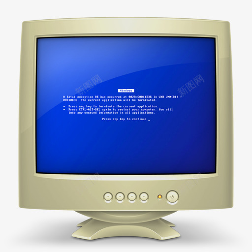 显示屏经典电脑桌面图标png_新图网 https://ixintu.com 图标 显示屏 桌面 电脑 经典