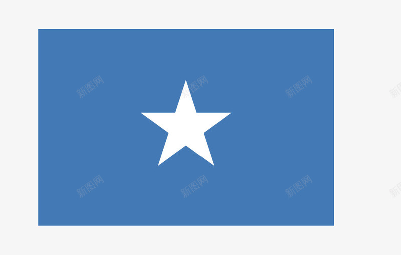 索马里国旗矢量图eps免抠素材_新图网 https://ixintu.com 国旗 矢量国旗 矢量旗帜 矢量图
