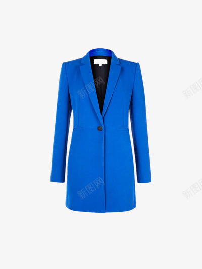 外套png免抠素材_新图网 https://ixintu.com 大衣 蓝色 西装外套