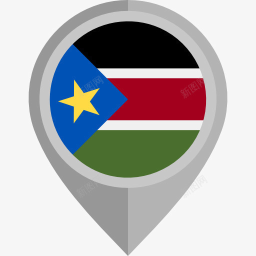 南苏丹图标png_新图网 https://ixintu.com 南苏丹 占位符 国家 旗 旗帜 民族