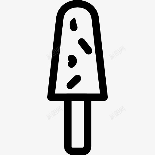 Popsicle图标png_新图网 https://ixintu.com 夏天 甜点 甜的 雪糕 食品