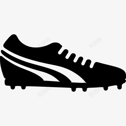 足球鞋图标png_新图网 https://ixintu.com 团队运动 多项运动 球鞋海报 设备 足球 运动 运动鞋