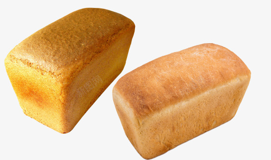 方形面包png免抠素材_新图网 https://ixintu.com 甜点 美食 西餐 面包