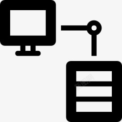 数码产品类电脑类数据库电子链接服务器技术高清图片