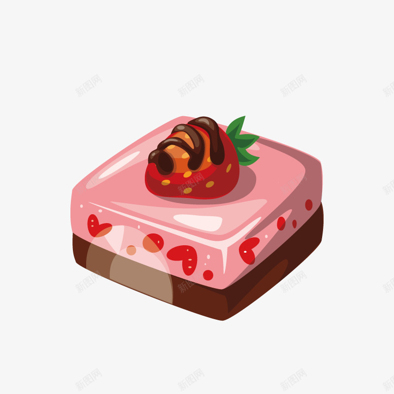 卡通手绘甜品美食png免抠素材_新图网 https://ixintu.com 创意 卡通手绘 奶油 甜品 营养的美食 蛋糕 食品